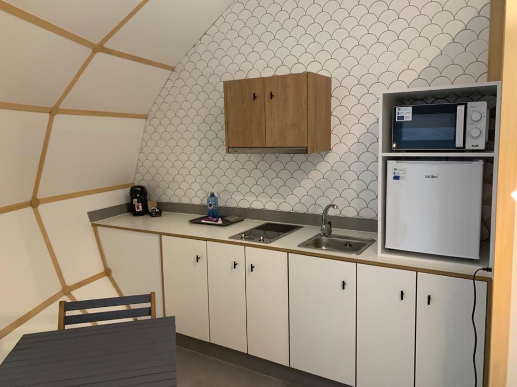 Отель Glamping Do Mar Байона Экстерьер фото