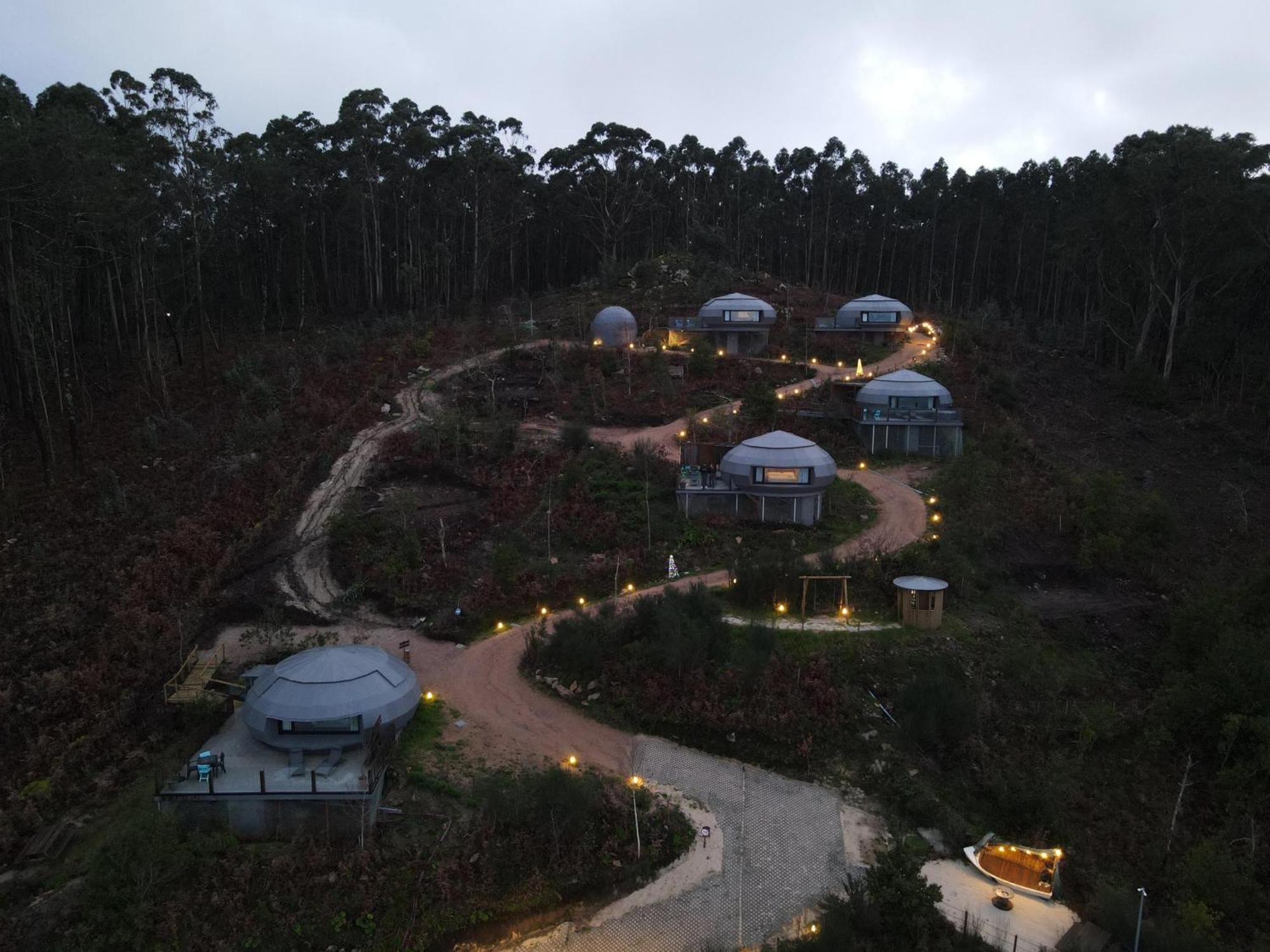 Отель Glamping Do Mar Байона Экстерьер фото